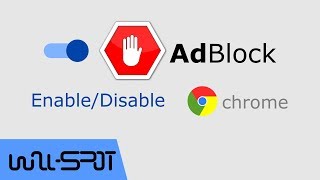 How To EnableDisable Adblock On Google Chrome Browser [upl. by Asyar914]