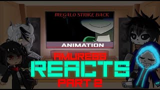 Amuress reacts  Undertale Megalo Strike Back Cover Animation  Eng [upl. by Retsam632]