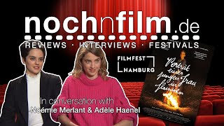 In conversation with Noémie Merlant amp Adèle Haenel  Porträt einer jungen Frau in Flammen [upl. by Gareri]