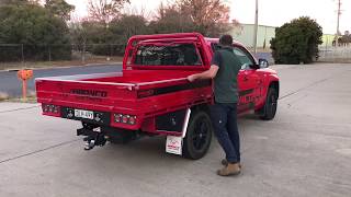 Red Bronco Tray with Company Signage [upl. by Eronel]