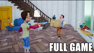 Hello Neighbor  My Childhood Ruined  Full Game Walkthrough [upl. by Olwena]