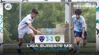 Club Aexa 33 Azucareros FC  Global 45  Liga Sureste Mx  3ra Div  4tos de Final  Vuelta  AD [upl. by Haleemaj]