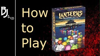 How to Play Lanterns  Rules Walkthrough [upl. by Lowndes]