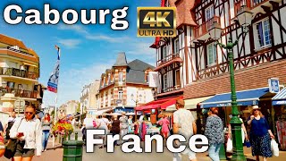 CabourgFrance 4K Walk Normandy [upl. by Eissim]