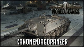 World of Tanks  Live Kanonenjagdpanzer  Premium Tier VIII  deutsch  gameplay [upl. by Notak]