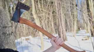 Traditional American Felling Axe by Northmen [upl. by Noteloc353]