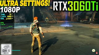 STAR WARS Jedi Survivor RTX 3060 Tİ  1080p Ultra [upl. by Yeltnarb352]