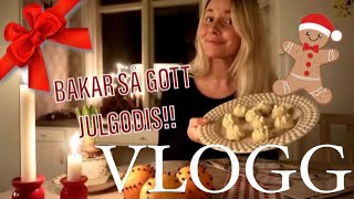 JULBAKAR amp ÄTER JULFRUKOST  VLOGG [upl. by Ellinej]