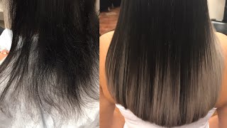 How to do Tape in Extension Grey Ombre by EuqinaD close up tutorial using Hothead Hairtalk hair [upl. by Elana903]