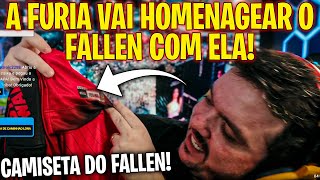 GAULES MOSTRANDO A NOVA CAMISETA QUE ELE GANHOU DO FALLEN🔥🔥🔥 [upl. by Netneuq]