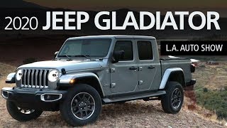 2020 Jeep Gladiator 4x4 Pickup Walkaround [upl. by Karlyn]