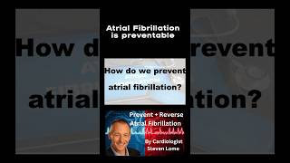 Atrial fibrillation is reversible with lifestyle changes￼ atrialfibrillation afib [upl. by Aisital66]