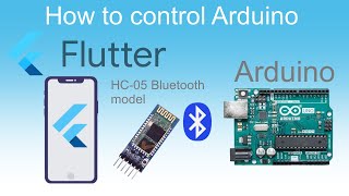 FLUTTER control Arduino with Bluetooth module [upl. by Auliffe198]