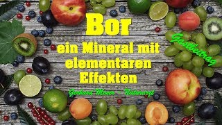 BOR  ein Mineral mit unglaublichen Effekten [upl. by Yhtak172]