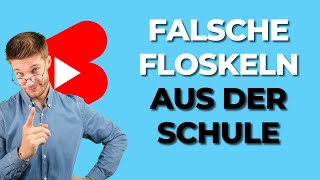 ❌ FALSCHE Floskeln die du in der SCHULE lernst👨‍🏫 Karriereguru shorts youtubeshorts [upl. by Rramed]