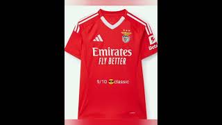 Rating Benfica 20242025 KITS football benfica footballedits shorts trending [upl. by Sailesh683]