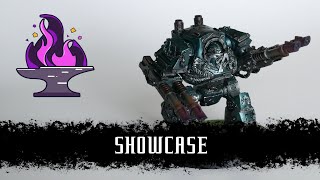 Alpha Legion Contemptor Dreadnought  Showcase Video [upl. by Enitsyrhc]