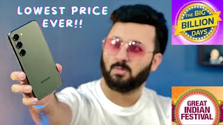 Finally Price Drop On Samsung S23 amp Poco SmartPhones  Flipkart Big Billion Days 2023 Price Reveal [upl. by Nishi]