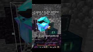 I teleported to a DUPER minecraft dupe donutsmp [upl. by Ardnayek]