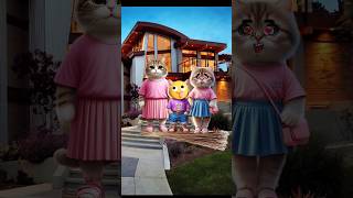 Ditinggal mama beli es krim😭 cutecat catvideo catlover funny trendingshorts [upl. by Steiner]