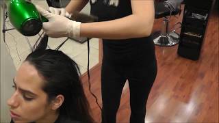 Keratin Hair treatment How to Instructional Video Express formula [upl. by Oramug319]