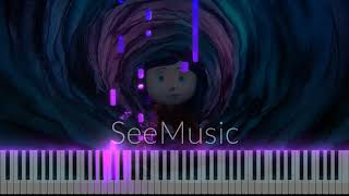 Coraline Theme EASY  Piano Tutorial [upl. by Per]