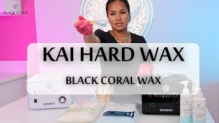 Kai Hard Wax  Brazilian Waxing Using PainFree Wax [upl. by Floss253]