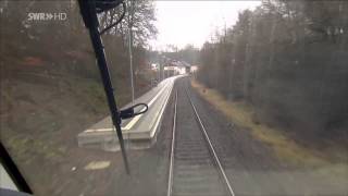 Erste Fahrt auf reaktivierter Bahnstrecke  Baumholder  IdarOberstein  SWR HD [upl. by Anagrom]