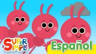 Las Hormigas Marchan De Una En Una  Canciones Infantiles  Super Simple Español [upl. by Kenti507]