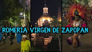 ROMERIA de la Virgen de ZAPOPAN 2024 [upl. by Ahseenak971]