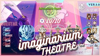 AR 35 Imaginarium Theatre Season 4  Ver50 Visionary Mode  Genshin Impact [upl. by Renell490]