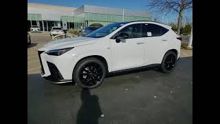 2025 Lexus NX 350 F SPORT Handling Schaumburg IL 250238 [upl. by Gunther]