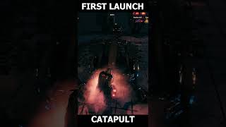 First Catapult Launch valheim ashlands shorts [upl. by Damita]