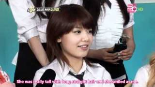 SNSD  quotSooyoungquot im jun ji hyun what is your problem [upl. by Ihpen]