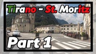 Cab ride RhB Tirano  St Moritz PART 1 [upl. by Jane]