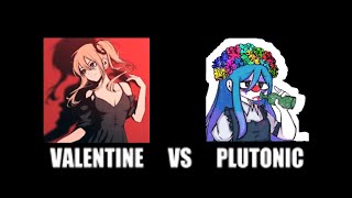 Valentine VS PlutonicClown RESUMEN P³ND3JO LA DECADENCIA DEL KENVERSO NO DUNVERSO [upl. by Ahsiemal438]