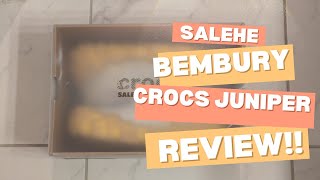 Salehe Bembury x Crocs Juniper  Tahini Review [upl. by Atnahsal]