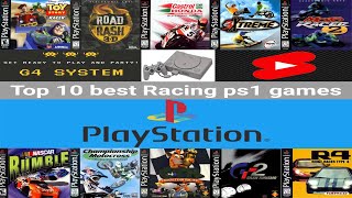 top 10 best Racing ps1 games Shorts [upl. by Asirak]