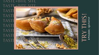 Qatayef arabic dessert recipe 😋‼️ by food fiesta family ‼️ how to make qatayef ‼️😊 [upl. by Marina92]