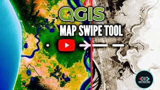 QGIS Map Swipe Tool [upl. by Deibel1]