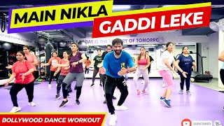 Main Nikla Gaddi Leke  Gadar 2  Bollywood Dance Workout Choreography  FITNESS DANCE With RAHUL [upl. by Assyral]