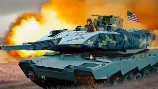 The MOST POWERFUL Tank in Ukraine Right Now Is the M1A3 AbramsX [upl. by Irisa]