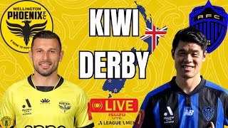 WELLINGTON PHOENIX v AUCKLAND FC I NZ DERBY I A LEAGUE [upl. by Oderfla683]