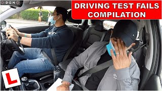 Driving Test Fails Compilation [upl. by Etnaid340]