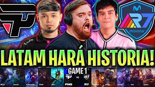 IBAI CASTEA A LATAM QUE HARÁ HISTORIA  PNG vs R7 Game 1 WORLDS PLAY IN 2024 IBAI ESPAÑOL [upl. by Devehcoy]