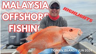 Malaysia Offshore  Rompin Tioman Fishing [upl. by Wyck]