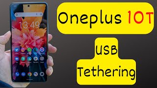 Oneplus 10T USB Tethering  connect usb to pc  USB tethering not working New Tutorial [upl. by Atima]