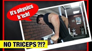 Why Dips DONT Really Work Your Triceps HOW TO FIX IT [upl. by Daveda]