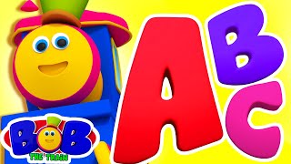 Alphabet Ride With Bob The Train  ABC Song  Preschool Learning  Nursery Rhymes amp Songs  Kids Tv [upl. by Ahseem]