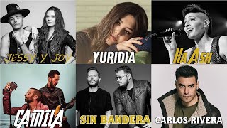 MIX MUSICA LATINA  Ha Ash Jessy Y Joy Sin Bandera Reik Camila  MÚSICA BALADA POP EN ESPAÑOL [upl. by Copland]